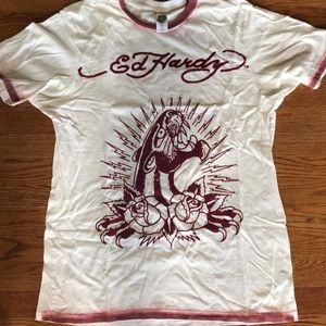 ed hardy tshirt L